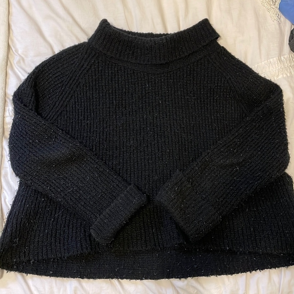 Women’s Cozy Black Sweater